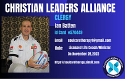 Certified Christian Life Coach - ID Card